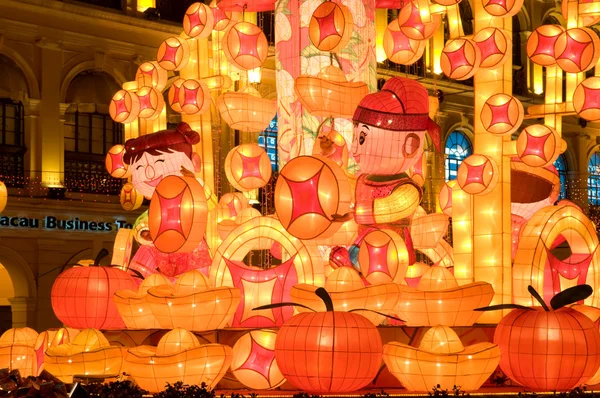 紙の中国のお正月を祝うためのアートワーク — ストック写真