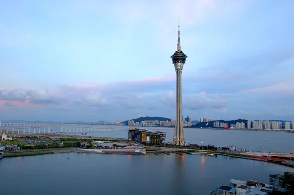 Macau tower convention och sai van bro — Stockfoto