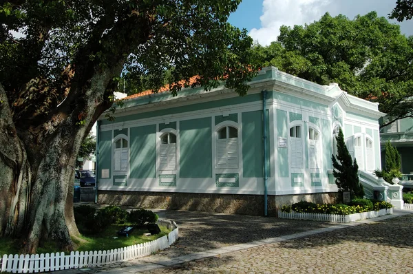 Casa colonial preservada, Macau, Taipa — Fotografia de Stock