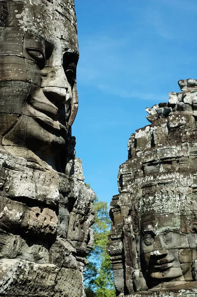 Angkor gezicht — Stockfoto
