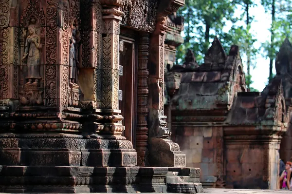Mandapa a Banteay Sreiz, Cambogia — Foto Stock