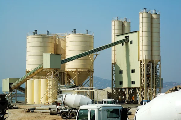 Beton fabrikası — Stok fotoğraf