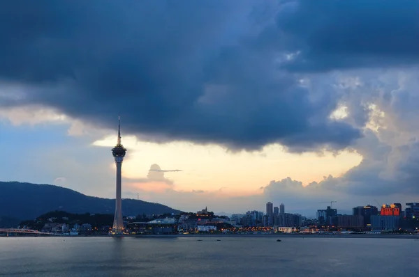 Macau věž úmluvy a zábavní centrum — Stock fotografie