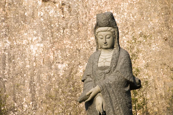 Kuan yin, buddha Çin Sanat — Stok fotoğraf