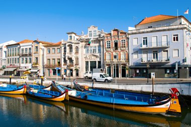 aveiro şehir ve kanal Panoraması
