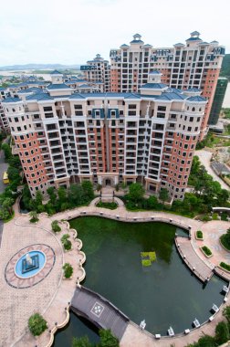 modern ve yeni apartman