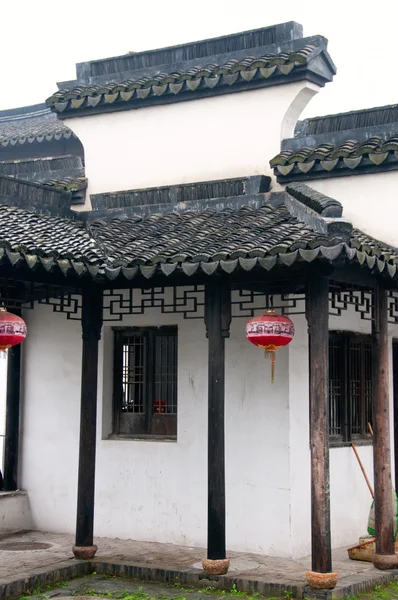 Vecchia villa cinese Immagine Stock