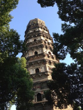 pagoda, huqiu, suzhou, Çin