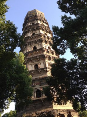 pagoda, huqiu, suzhou, Çin