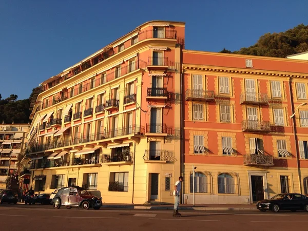 La plaza de la ciudad de Niza, Francia — Foto de Stock