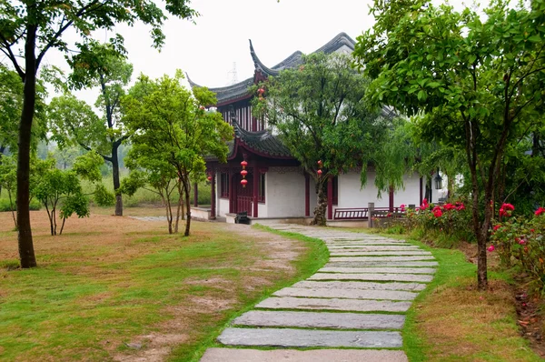 Arkitekturen av kinesiska paviljongen — Stockfoto