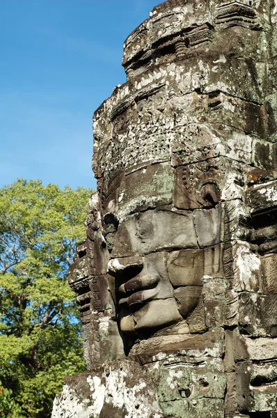 Angkor yüz — Stok fotoğraf