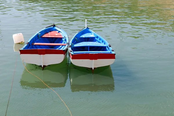 Boat in the rive — Stock Photo, Image