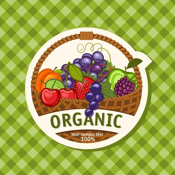 Organic — Stock Vector