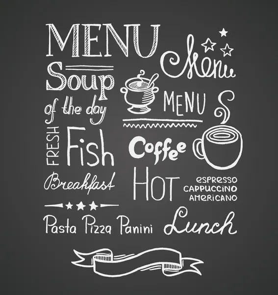 Menu — Image vectorielle