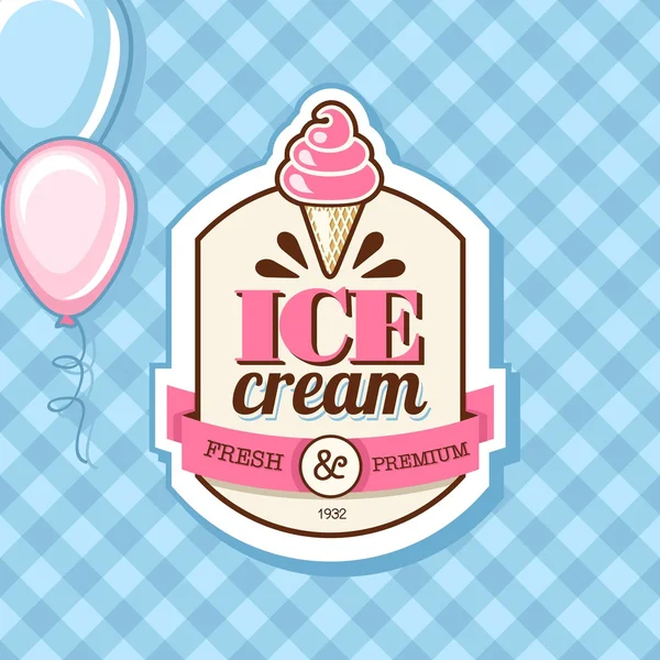 ICE CREAM — Stock Vector