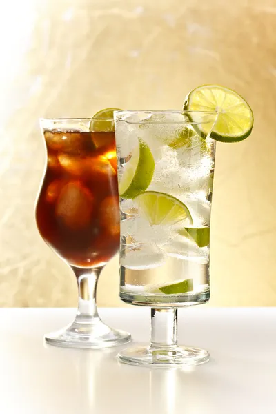 Vodka and cola — Stock Photo, Image