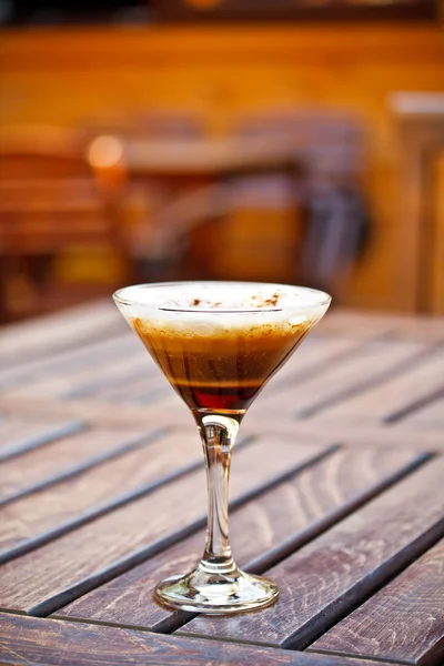 Warme cocktail koffie — Stockfoto