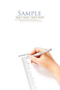 Shopping list