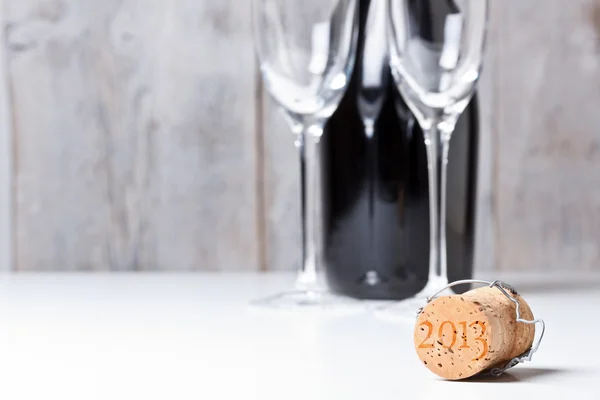 Cortiça de champanhe — Fotografia de Stock