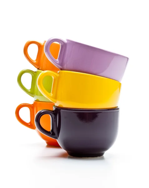 Tazas de color —  Fotos de Stock