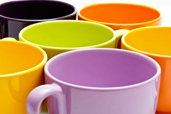 Conjunto de xícaras de café — Fotografia de Stock