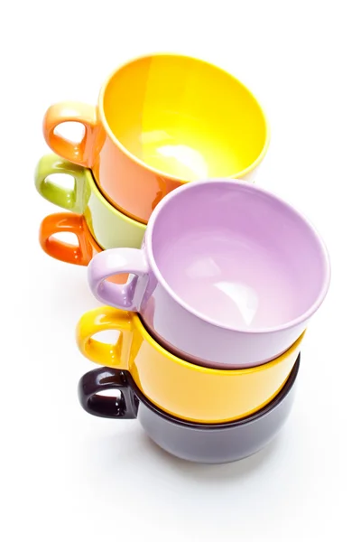 Tasses de couleur — Photo