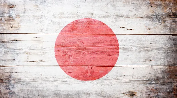 Japans flagga — Stockfoto