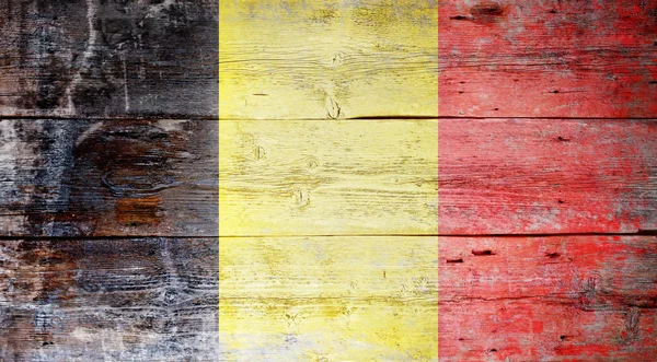 Vlag van België — Stockfoto