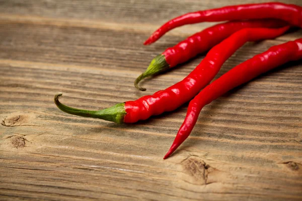 Rote Chilischoten — Stockfoto