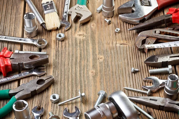 Establecer herramientas de construcción — Foto de Stock
