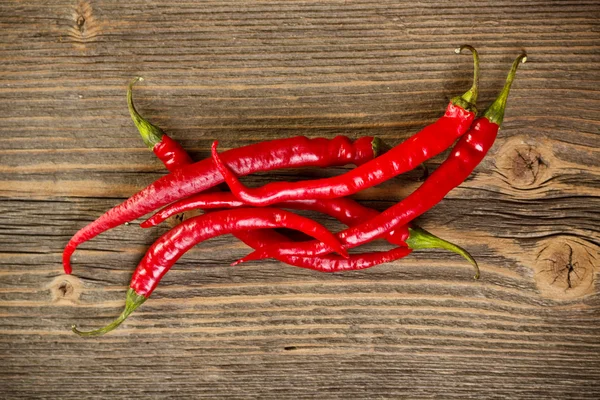 Pimientos rojos picantes Fotos de stock libres de derechos