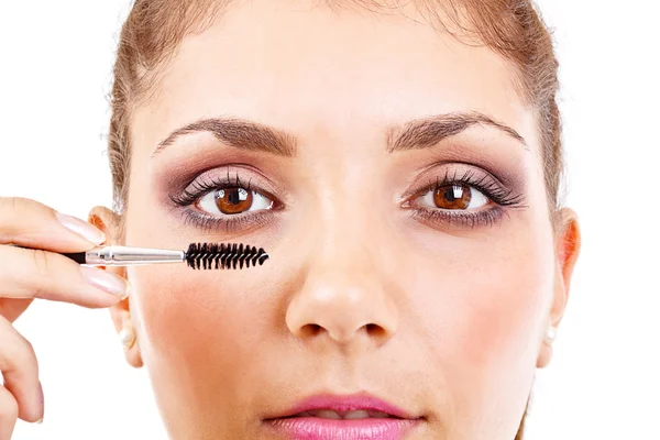 Trucco degli occhi — Foto Stock