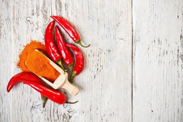 Mletý červené chili pepper — Stock fotografie