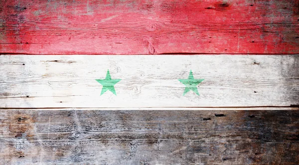 Прапор Сирії — стокове фото