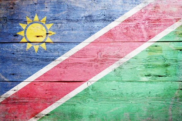 Bandeira de namibia — Fotografia de Stock