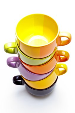 renkli bardak Kulesi