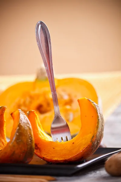 Trozos de calabaza — Foto de Stock