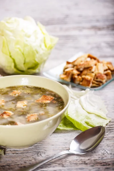 Salát polévka Stock Snímky