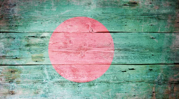 Flagge von Bangladesh — Stockfoto