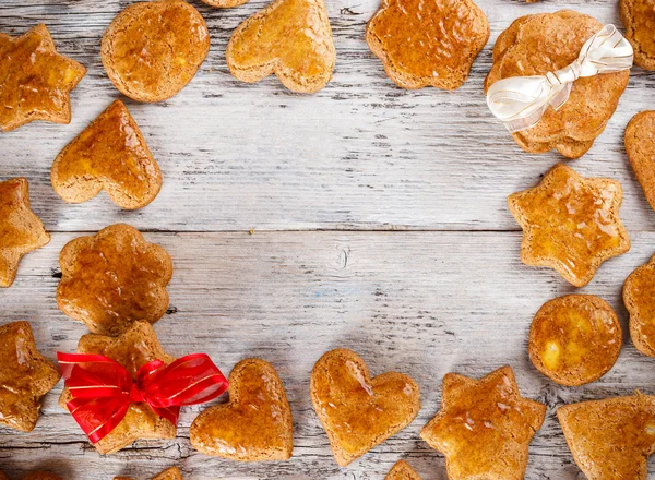 Gingerbread cookies — Stock Photo, Image