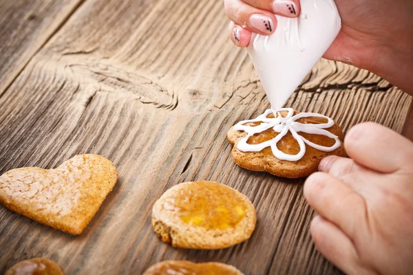 Kerstmis peperkoek — Stockfoto