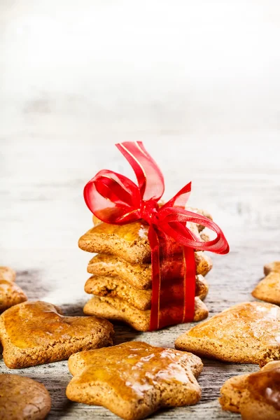 Christmas gingerbread cookies — Stock Photo, Image