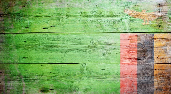 ザンビアの国旗 — ストック写真