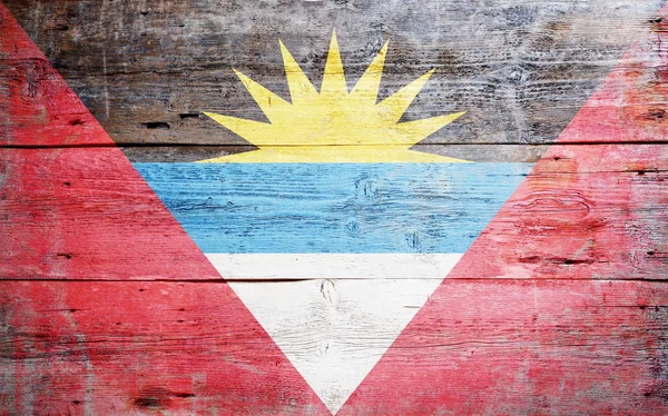 Drapeau de Antigua-et-Barbuda — Photo