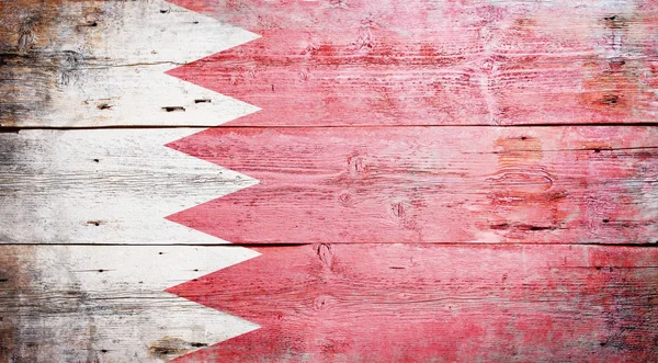 Прапор Бахрейну Стокова Картинка