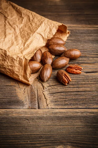 Chutné pekanové ořechy — Stock fotografie