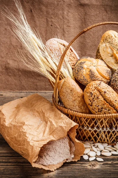 Composizione del pane — Foto Stock