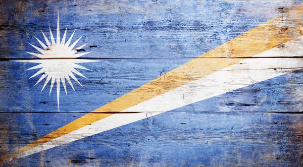 Flagge der Marshallinseln — Stockfoto