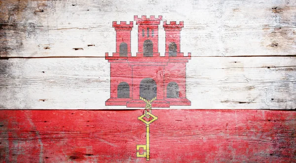 Bandera de Gibraltar — Foto de Stock